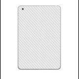 Apple iPad Mini, Telefondísz matrica (hátsó, karbon minta) fehér (R41948) - Tablet tok