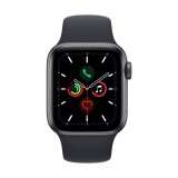 Apple Watch SE (v2) GPS 40mm asztroszürke alumíniumtok, éjfekete sportszíj (MKQ13HC/A) (MKQ13HC/A) - Okosóra