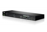 ATEN CS1716A 16-Port PS/2-USB VGA KVM Switch with Daisy-Chain Port and USB Peripheral Support CS1716A-AT-G