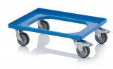 AUER Szállító Roller Gumikerekekkel Ro 64 Gu Fe kék