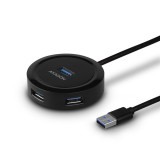 Axagon HUE-P1A USB3.2 Hub 4-port (HUE-P1A) - USB Elosztó