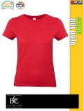 B&C #E190 női rövidujjú póló - munkapóló
