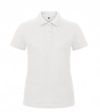 B&C ID.001 női galléros póló FEHÉR XS-XXL méretek