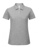 B&C ID.001 női galléros póló HEATHER GREY XS-XXL méretek