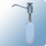 B&K S309c mosdóba szerelhető vandálbiztos folyékonyszappan adagoló krómozott réz