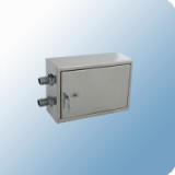 B&K termosztatikus 1"-os keverõegység rozsdamentes dobozban, nyomáscsökkentõvel, falon kívüli, 30-65