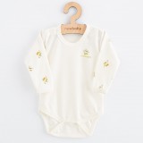 Baba Biopamut hosszú ujjú body New Baby Olives