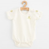 Baba Biopamut rövid ujjú body New Baby Olives