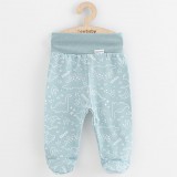 Baba lábfejes nadrág New Baby Classic II dinó menta