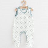 Baba rugdalózó New Baby Classic II csillagokkal menta