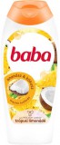 BABA tusfürdő 400 ml Trópusi Limonádé tusfürdő Kókusz és ananász