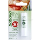 Babaria Aloe Vera ajakbalzsam SPF 30 5,7 ml