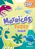 Babilon Kiadó Ilka Röhling: Matricás füzet - Dínók - könyv