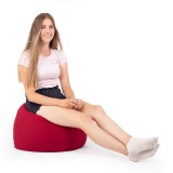 Babszem bútorház Bordó Babzsák Puff