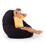 Babszem bútorház Fekete Tini Babzsákfotel