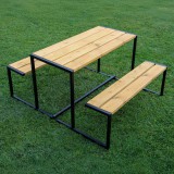 Babszem bútorház Kerti Pad Garnitúra 4 személyes