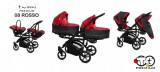 Baby Active Twinni iker babakocsi - 08 Rosso