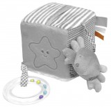 Baby Bruin plüss kocka tengeri állatok 3D 10x10x10 cm - színes