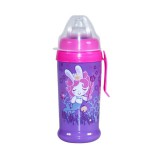 Baby Care itató puha ivócsörrel és fogantyúval 350ml - vegyes színekben új