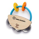 BABY EINSTEIN Játék fa zenélő tamburin HAPE 3hó+