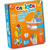 Baby első színezhető puzzle szettem - Carioca