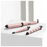 Babyliss MS750E, Curl & Wave trio, Kerámia, Rózsaszín, Hajformázó