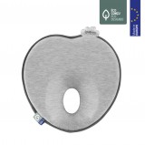 BABYMOOV Lovenest Original Bio pamut laposfejűség elleni ergonomikus baba párna - Szürke