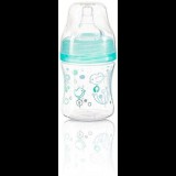BabyOno Anti-colic széles nyakú üveg, zöld, 120 ml (5901435411001)