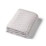BabyOno babatakaró organikus pamut kötött 75x100cm szürke 1647/02