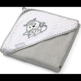 BabyOno bambusz törülköző kapucnival 100 × 100 cm - szürke (ON-1650)