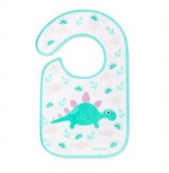 BABYONO Előke Frottír, közepes, vízálló, dinó 6hó+