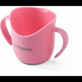 BabyOno ergonomikus tanulópohár 120 ml - rózsaszín (5901435413760)