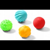 BABYONO Érzékszervi Labdák 4 db, 6m+ (ON-3581)