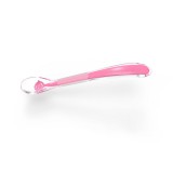 BabyOno etetőkanál Babamosoly puha szilikon rózsaszín 1460/02