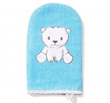 BABYONO Fürdetőkesztyű Bamboo kék