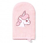 BABYONO Fürdetőkesztyű Bamboo rózsaszín