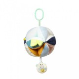 BABYONO Készségfejlesztő játék labda C karikán Woodland, 0hó+