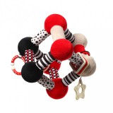 BABYONO Készségfejlesztő játék plüss Tiny Yoga Cube C - More Collection