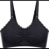 BabyOno Kojící podprsenka vel. E70-75, černá (ONO-99605)