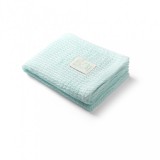 BABYONO Kötött bambusz takaró menta