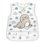 BABYONO Lemosható előke Fóka 24hó+, 33x40 cm