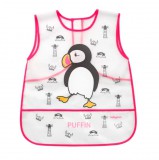 BABYONO Lemosható előke Puffin 36hó+, 38x45 cm