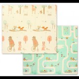 BabyOno Oktató kétoldalas habszőnyeg XPE 200 × 180 cm (5901435415726)