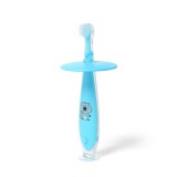 BabyOno szilikon fogkefe 6 hó - kék 551/03