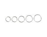 Bad Kitty - fém péniszgyűrű szett (5 részes)