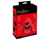 Bad Kitty - nyak-csukló-boka bilincs (fekete)