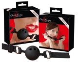 Bad Kitty - szilikon szájpecek kicsi (fekete)