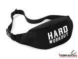 BagBase Hard workout övtáska (fekete)