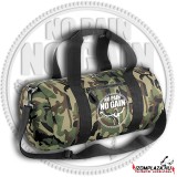 BagBase No pain, no gain - Terepmintás edzőtáska