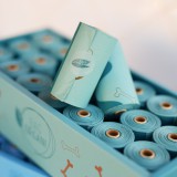 BAGORGANI Prémium környezetbarát zöld kutyapiszok zacskó, tekercs (15 db)